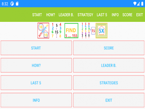 Boymate10 Find5X - Brain Card Game: Trame du jeu