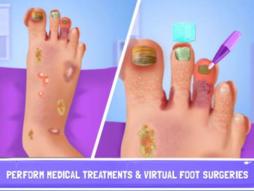 Nail Surgery Foot Doctor - Offline Surgeon Games: Plot of the game