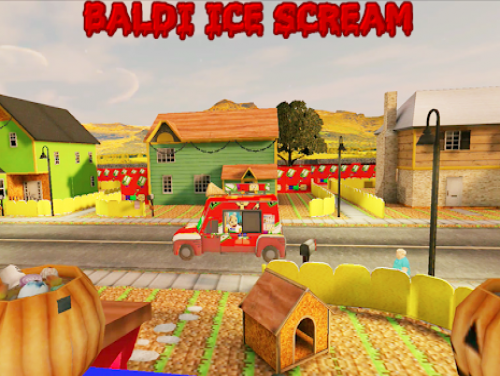 Baldi Ice Cream: Horror Neighborhood: Videospiele Grundstück