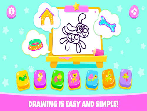 Giochi per bambini piccoli Giochi colorare disegni: Trama del Gioco