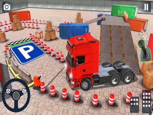 difícil camión estacionamiento: camión conducción: difícil camión estacionamiento: camión conducción: Videospiele Grundstück