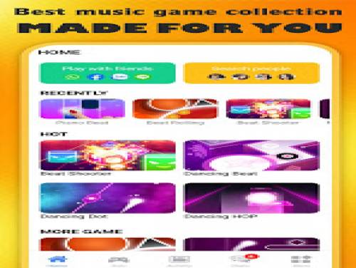 Fega - Music game Social Network: Trama del Gioco