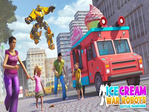 ghiaccio crema robot guerra: robot battaglie tras: ghiaccio crema robot guerra: robot battaglie tras: Videospiele Grundstück