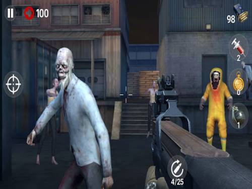 Morto fuoco: zombie tiro: Enredo do jogo