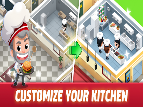 Idle Restaurant Tycoon-Crea l'impero di ristoranti: Videospiele Grundstück