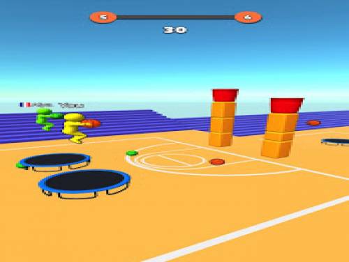 Jump Dunk 3D: Trame du jeu