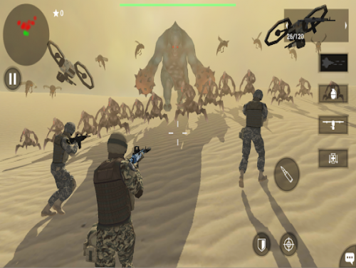 Earth Protect Squad: Third Person Shooting Game: Enredo do jogo