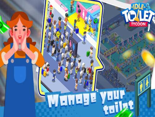 Idle Toilet Tycoon: Videospiele Grundstück