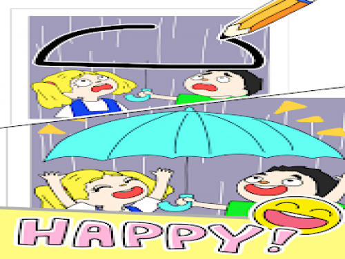 Drawing games-Draw Happy Life-: Plot of the game