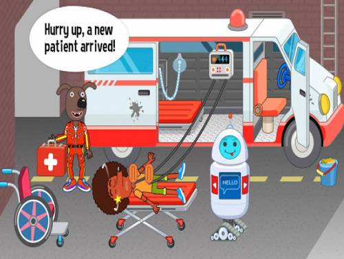 Pepi Hospital: Learn & Care: Videospiele Grundstück