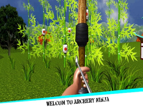 Archery Ninja - Sniper Shooting Assassin Game: Enredo do jogo