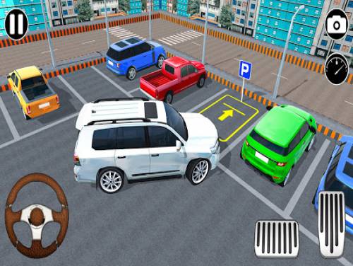Modern Prado Parking School - Car Games Rage 2019: Videospiele Grundstück