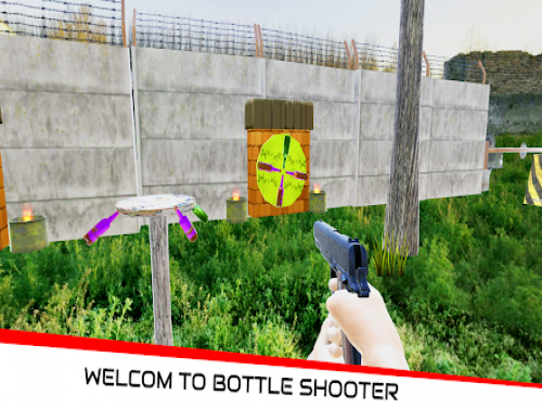 Shooter Master - Real 3D Bottle Shooting Game: Videospiele Grundstück