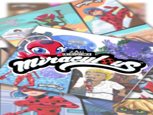 Miraculous Ladybug & Chat Noir. Colore per numero: Plot of the game