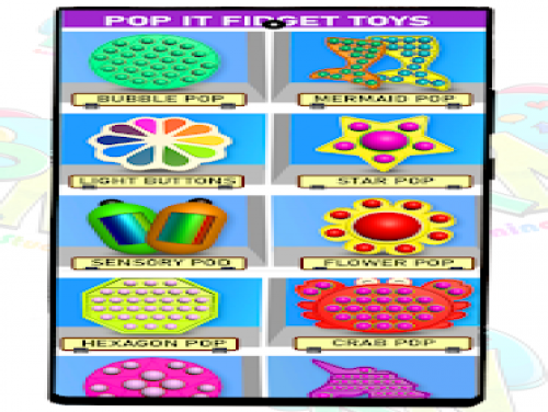 DIY Pop it Fidget toy! Calm ASMR Game: Verhaal van het Spel