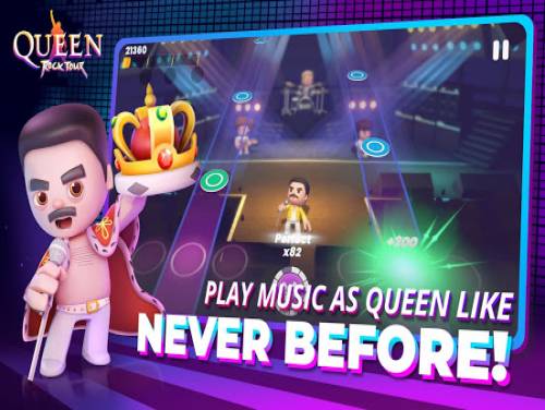Queen: Rock Tour - Il gioco ritmico ufficiale: Plot of the game