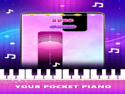 Magic Pink Tiles: Piano Game: Plot of the game