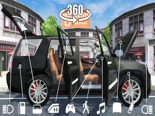Car Simulator Escalade Driving: Videospiele Grundstück