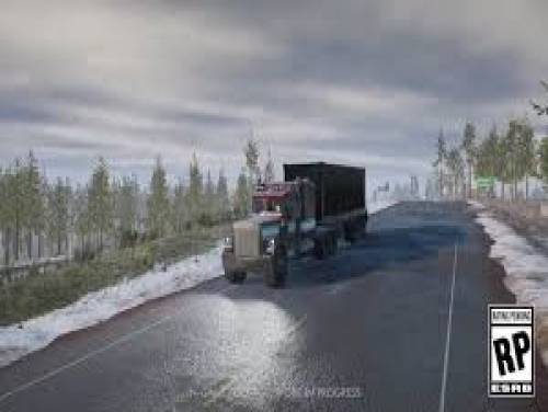 Alaskan Truck Simulator: Trama del juego